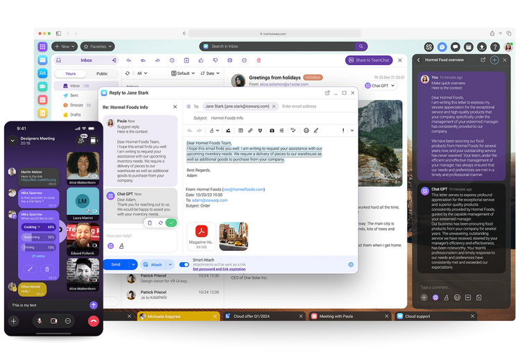 JustVoice supplies business email via IceWarp